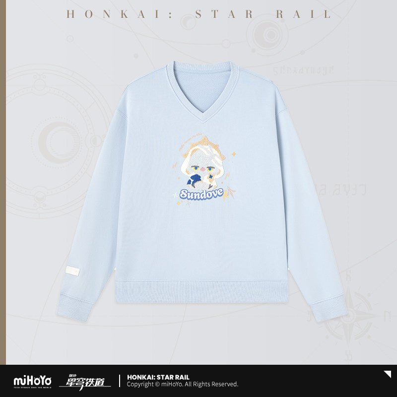 [OFFICIAL] Honkai Star Rail Fluffy Across The Blue Series Sweatshirt - Teyvat Tavern - Genshin Impact & Honkai Star Rail & 3Z Merch