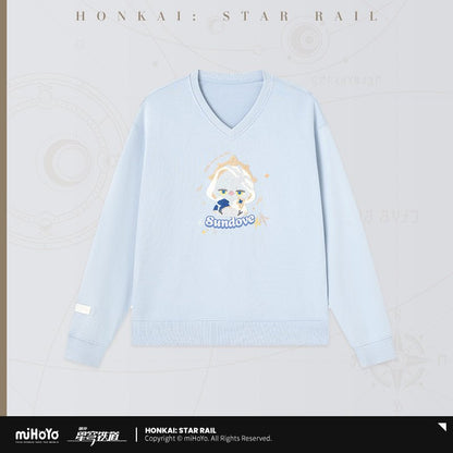 [OFFICIAL] Honkai Star Rail Fluffy Across The Blue Series Sweatshirt - Teyvat Tavern - Genshin Impact & Honkai Star Rail & 3Z Merch