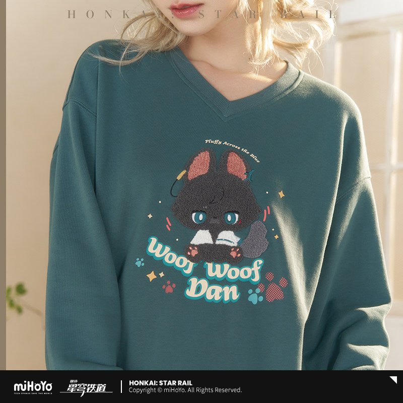 [OFFICIAL] Honkai Star Rail Fluffy Across The Blue Series Sweatshirt - Teyvat Tavern - Genshin Impact & Honkai Star Rail & 3Z Merch