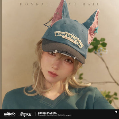 [OFFICIAL] Honkai Star Rail Fluffy Across The Blue Series Woof Woof Dan Baseball Cap - Teyvat Tavern - Genshin Impact & Honkai Star Rail & 3Z Merch
