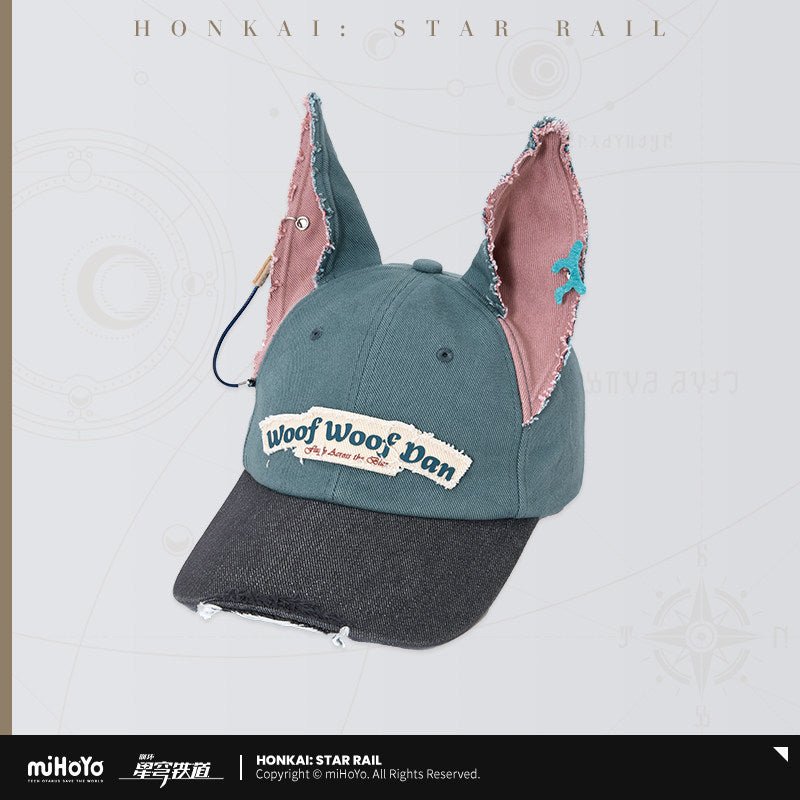 [OFFICIAL] Honkai Star Rail Fluffy Across The Blue Series Woof Woof Dan Baseball Cap - Teyvat Tavern - Genshin Impact & Honkai Star Rail & 3Z Merch