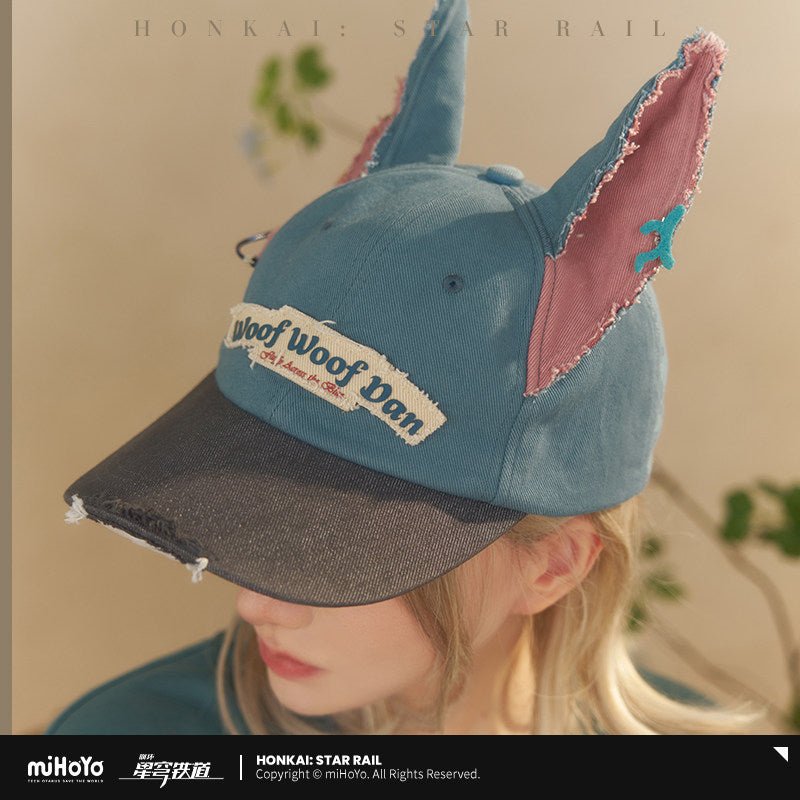 [OFFICIAL] Honkai Star Rail Fluffy Across The Blue Series Woof Woof Dan Baseball Cap - Teyvat Tavern - Genshin Impact & Honkai Star Rail & 3Z Merch