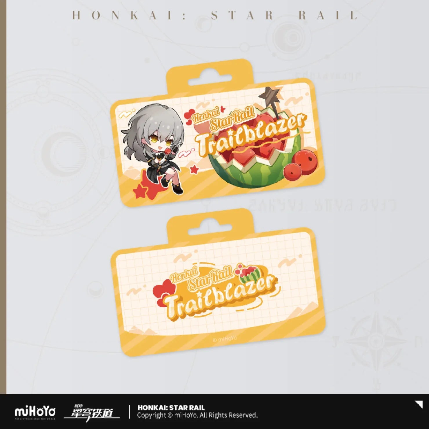 [OFFICIAL] Honkai Star Rail Fruity Summer Series Acrylic Clip - Teyvat Tavern - Genshin Impact & Honkai Star Rail & 3Z Merch