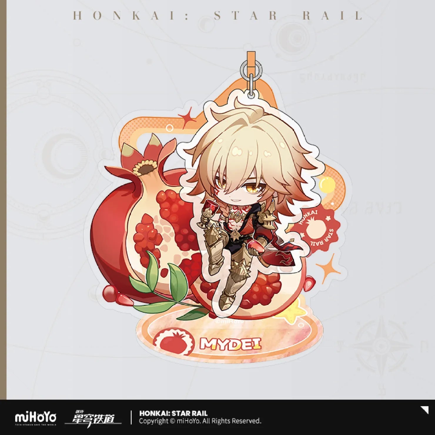 [OFFICIAL] Honkai Star Rail Fruity Summer Series Chibi Acrylic Stand - Teyvat Tavern - Genshin Impact & Honkai Star Rail & 3Z Merch