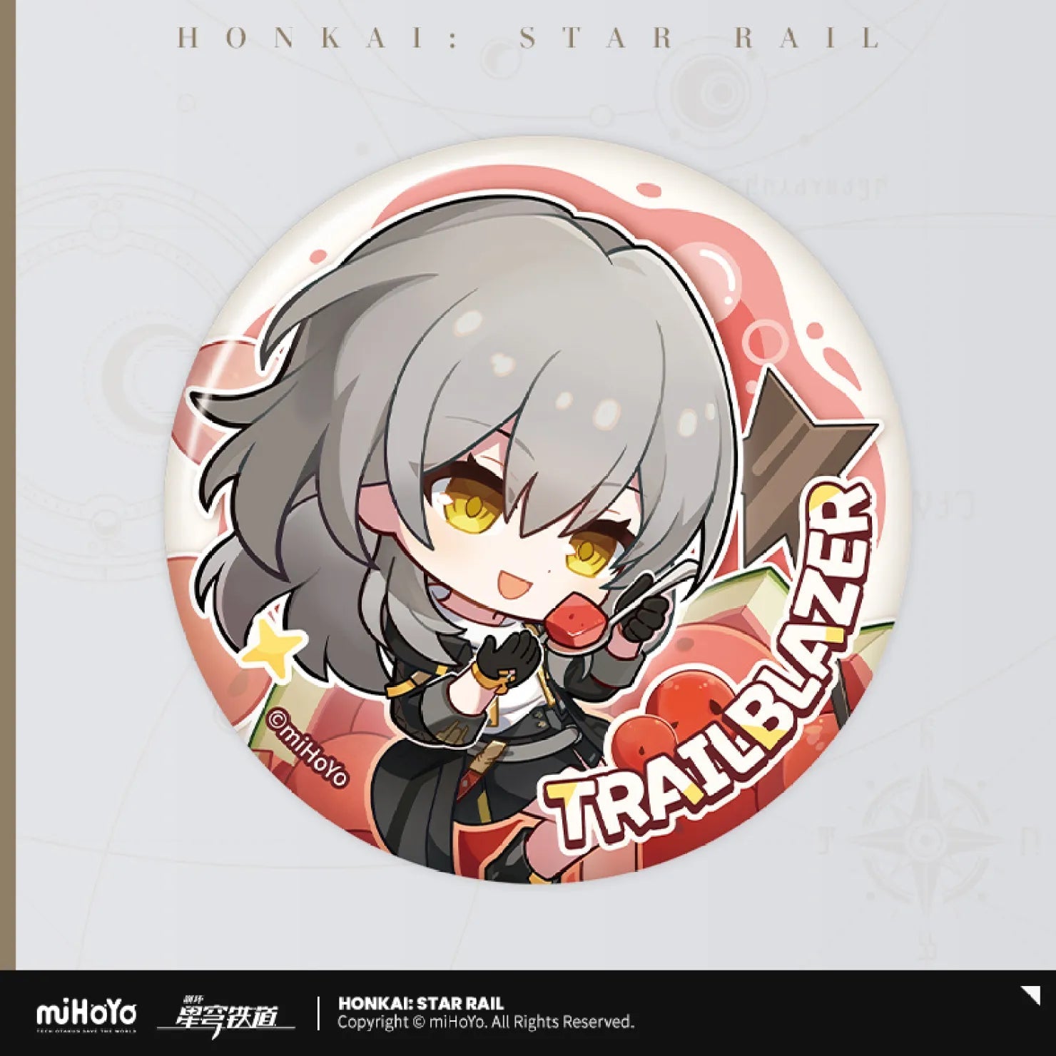 [OFFICIAL] Honkai Star Rail Fruity Summer Series Chibi Badge - Teyvat Tavern - Genshin Impact & Honkai Star Rail & 3Z Merch