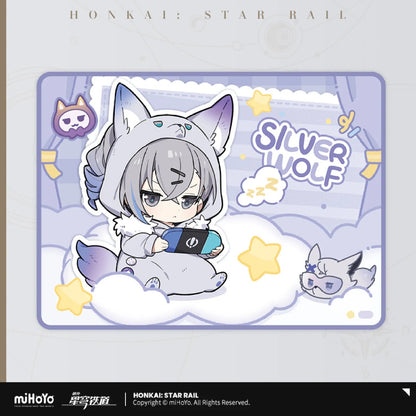 [OFFICIAL] Honkai Star Rail Girls Dormitory Chibi Series Home Plush Blanket - Teyvat Tavern - Genshin Impact & Honkai Star Rail & 3Z Merch