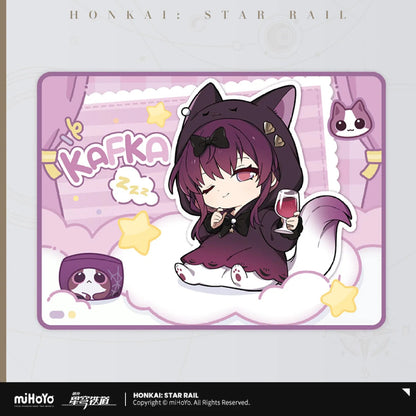 [OFFICIAL] Honkai Star Rail Girls Dormitory Chibi Series Home Plush Blanket - Teyvat Tavern - Genshin Impact & Honkai Star Rail & 3Z Merch