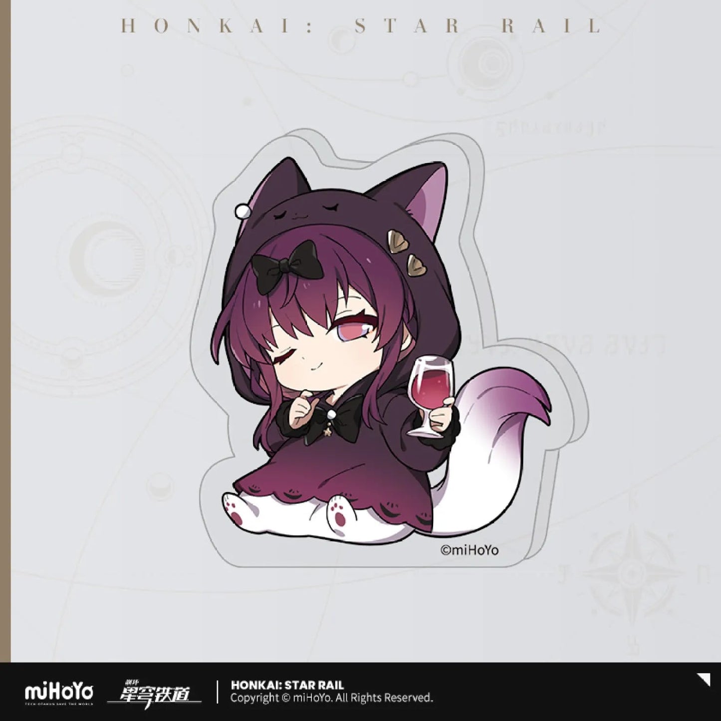 [OFFICIAL] Honkai Star Rail Girls Dormitory Chibi Series Mini Stand Figure - Teyvat Tavern - Genshin Impact & Honkai Star Rail & 3Z Merch