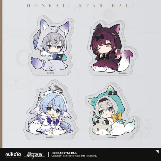 [OFFICIAL] Honkai Star Rail Girls Dormitory Chibi Series Mini Stand Figure - Teyvat Tavern - Genshin Impact & Honkai Star Rail & 3Z Merch