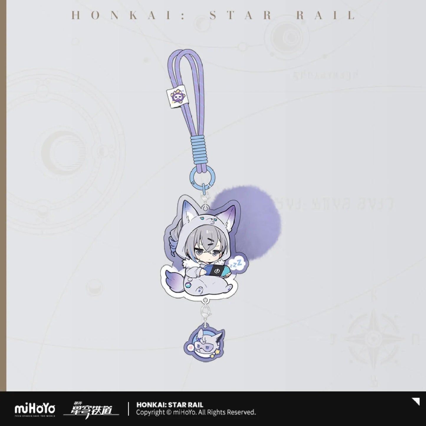 [OFFICIAL] Honkai Star Rail Girls Dormitory Chibi Series Pendant - Teyvat Tavern - Genshin Impact & Honkai Star Rail & 3Z Merch