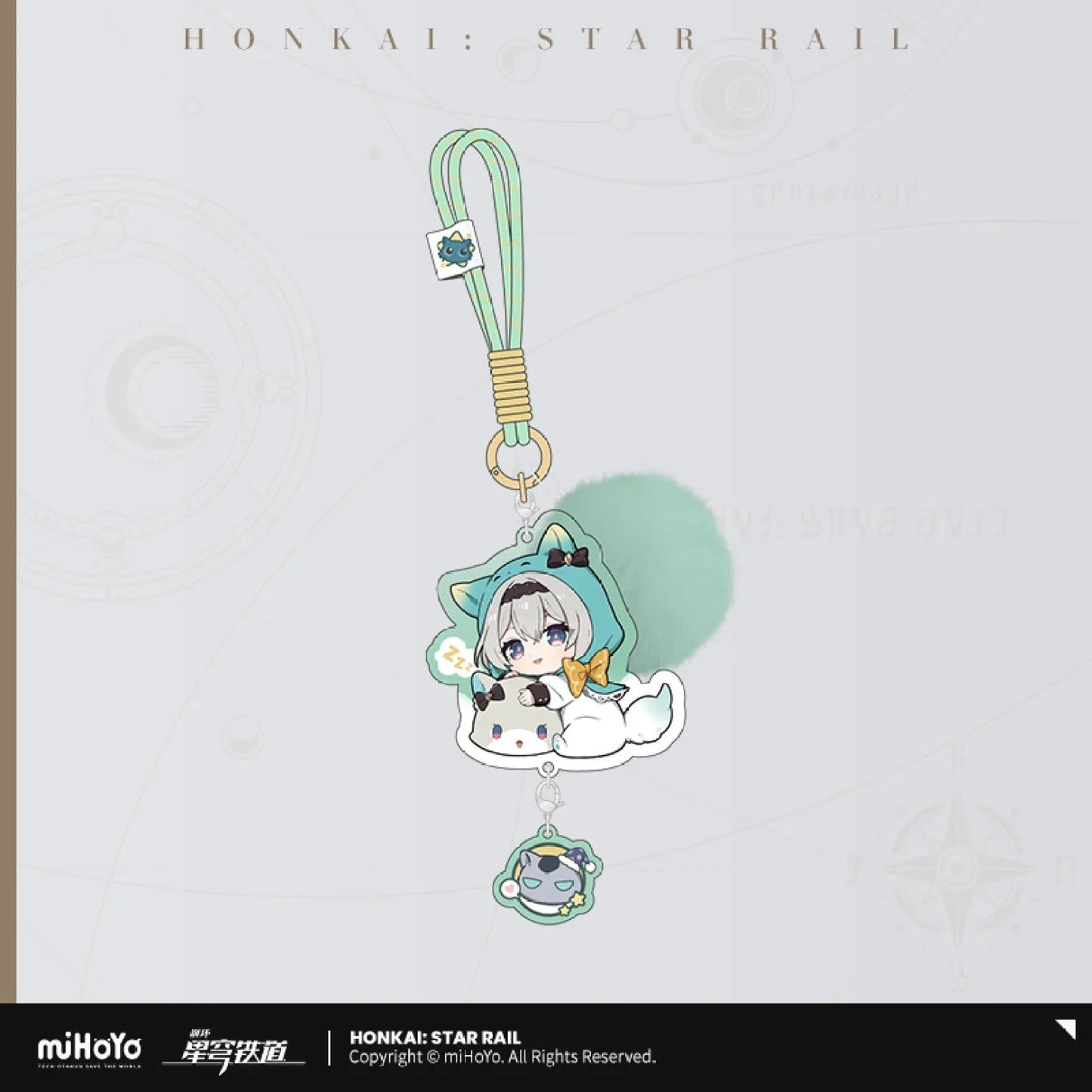 [OFFICIAL] Honkai Star Rail Girls Dormitory Chibi Series Pendant - Teyvat Tavern - Genshin Impact & Honkai Star Rail & 3Z Merch