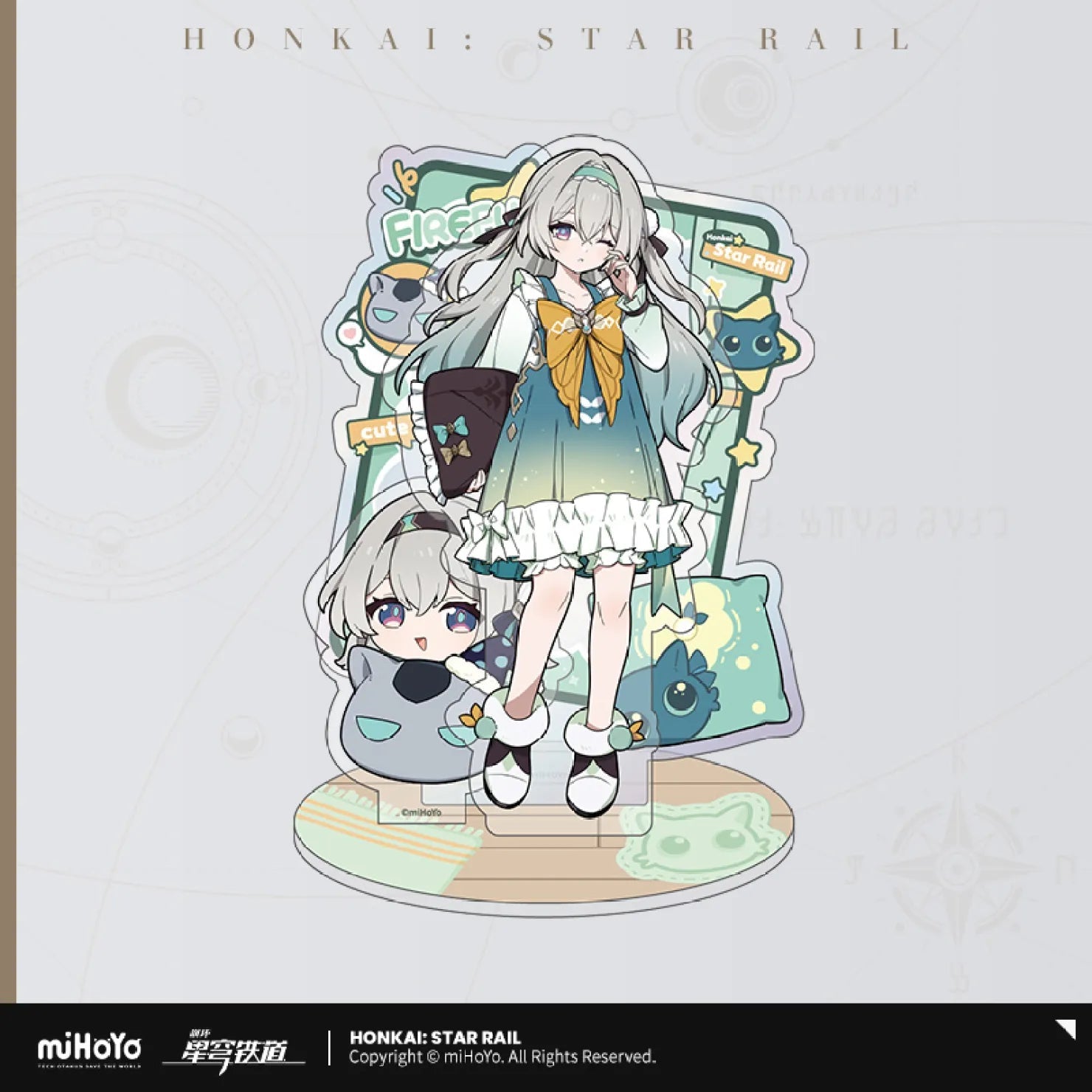 [OFFICIAL] Honkai Star Rail Girls Dormitory Series Stand Figure - Teyvat Tavern - Genshin Impact & Honkai Star Rail & 3Z Merch