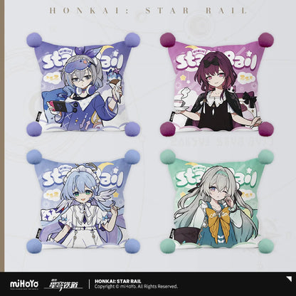 [OFFICIAL] Honkai Star Rail Girls Dormitory Series Throw Pillow - Teyvat Tavern - Genshin Impact & Honkai Star Rail & 3Z Merch