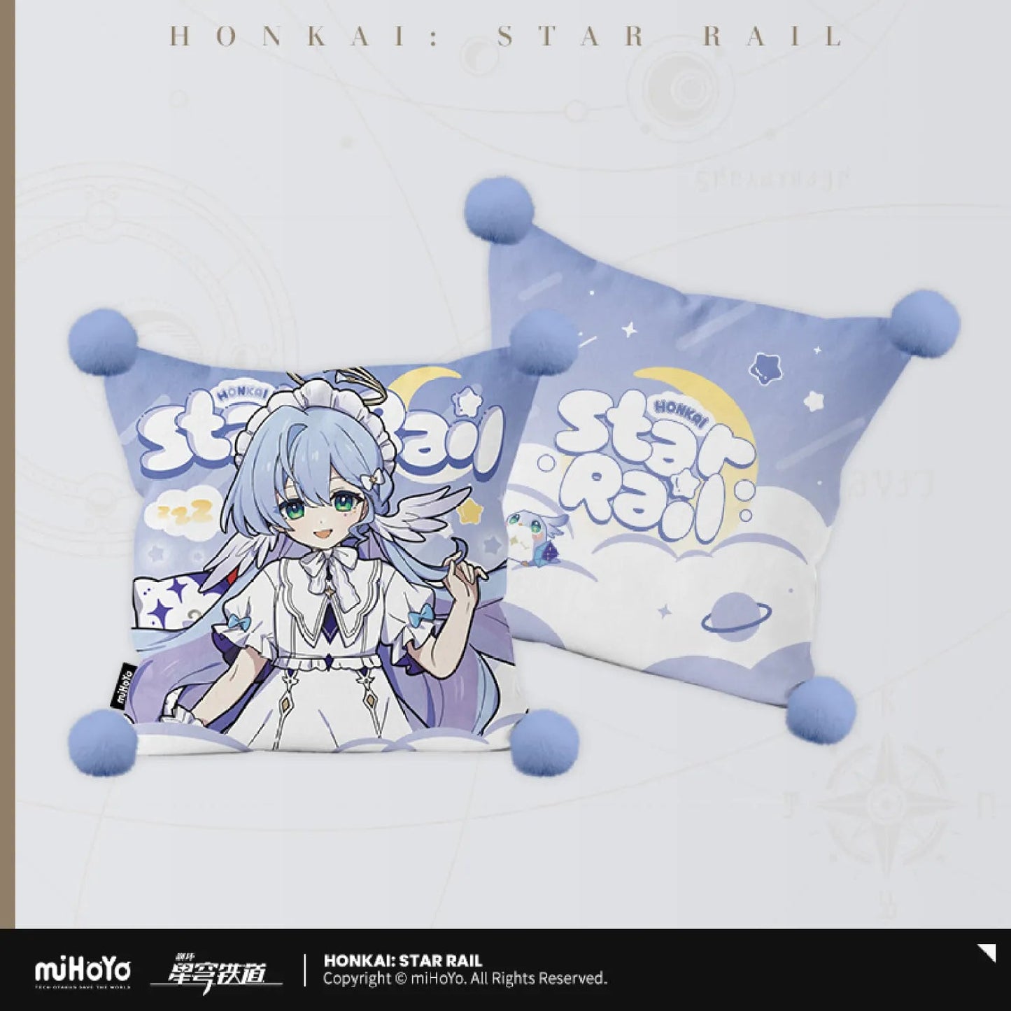 [OFFICIAL] Honkai Star Rail Girls Dormitory Series Throw Pillow - Teyvat Tavern - Genshin Impact & Honkai Star Rail & 3Z Merch