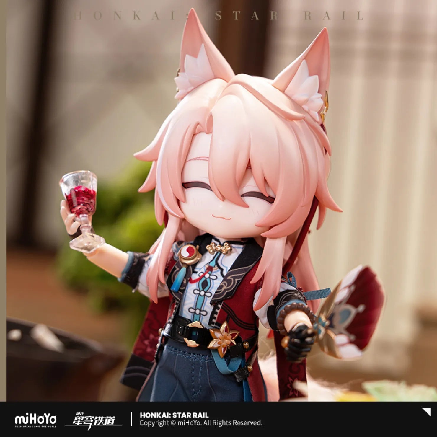 [OFFICIAL] Honkai Star Rail Jiaoqiu Chibi Action Nendoroid Figure Doll - Teyvat Tavern - Genshin Impact & Honkai Star Rail & 3Z Merch