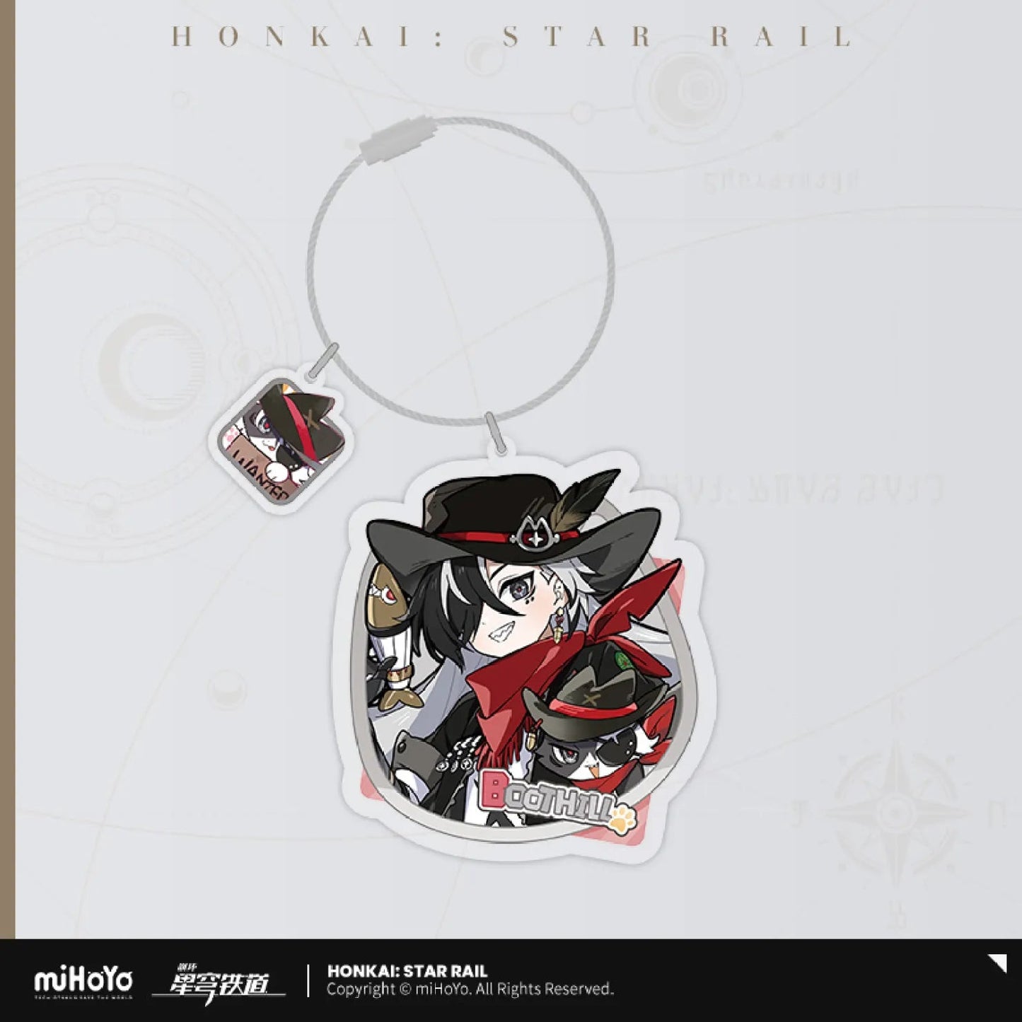 [OFFICIAL] Honkai Star Rail Little Kitten Series Acrylic Keychain - Teyvat Tavern - Genshin Impact & Honkai Star Rail & 3Z Merch