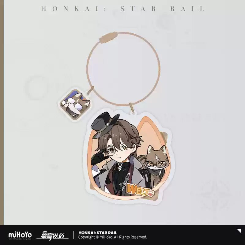 [OFFICIAL] Honkai Star Rail Little Kitten Series Acrylic Keychain - Teyvat Tavern - Genshin Impact & Honkai Star Rail & 3Z Merch