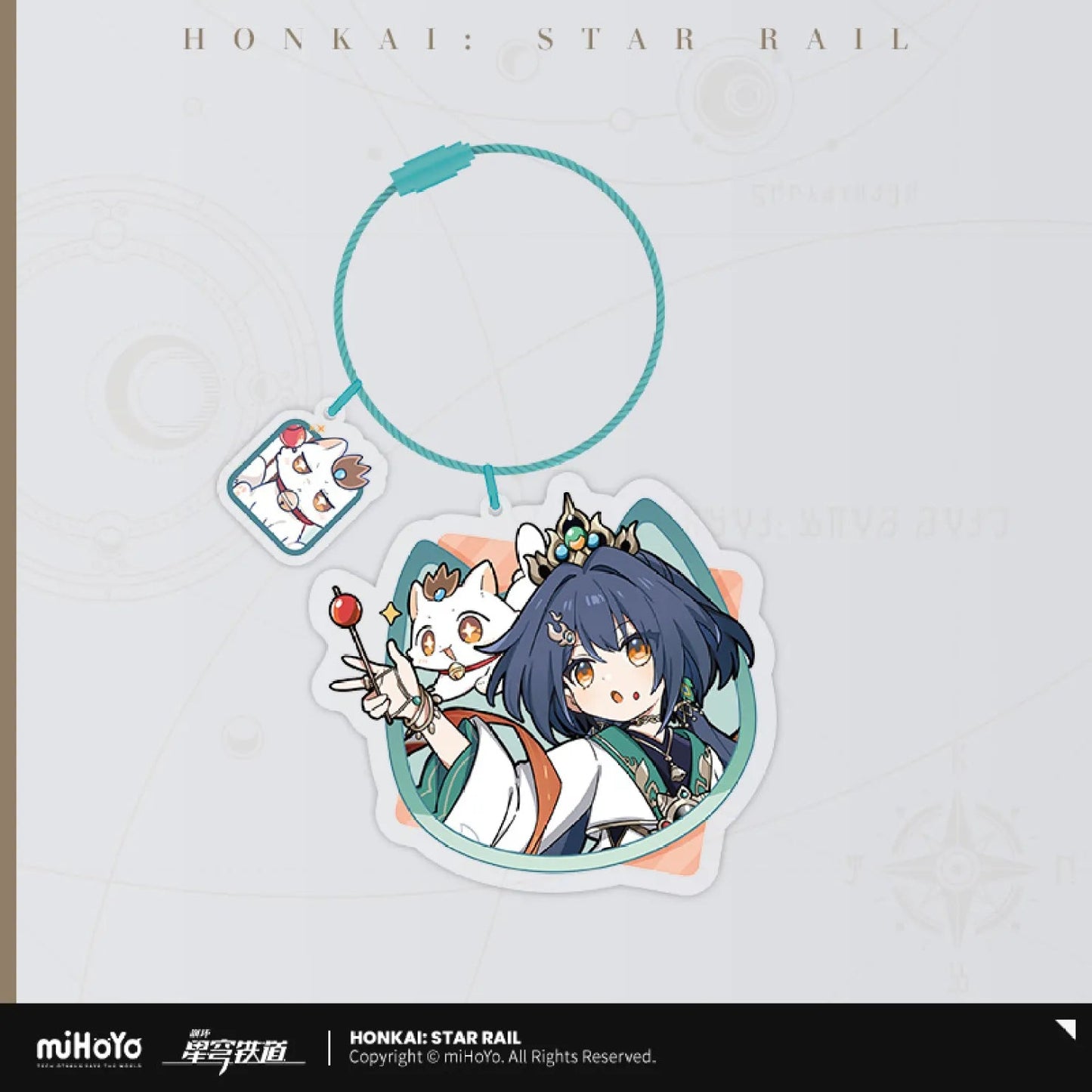 [OFFICIAL] Honkai Star Rail Little Kitten Series Acrylic Keychain - Teyvat Tavern - Genshin Impact & Honkai Star Rail & 3Z Merch
