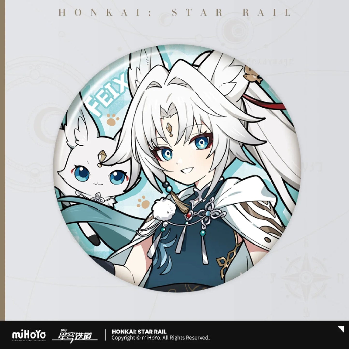 [OFFICIAL] Honkai Star Rail Little Kitten Series Badge - Teyvat Tavern - Genshin Impact & Honkai Star Rail & 3Z Merch
