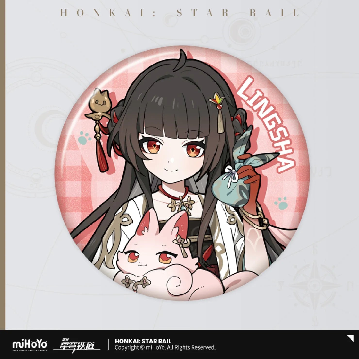 [OFFICIAL] Honkai Star Rail Little Kitten Series Badge - Teyvat Tavern - Genshin Impact & Honkai Star Rail & 3Z Merch