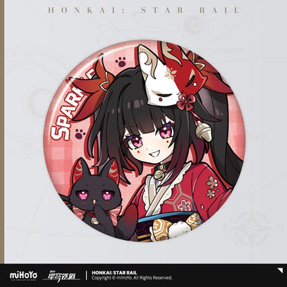 [OFFICIAL] Honkai Star Rail Little Kitten Series Badge - Teyvat Tavern - Genshin Impact & Honkai Star Rail & 3Z Merch