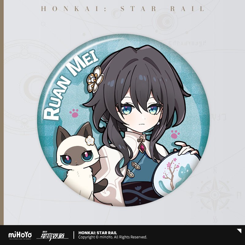 [OFFICIAL] Honkai Star Rail Little Kitten Series Badge - Teyvat Tavern - Genshin Impact & Honkai Star Rail & 3Z Merch
