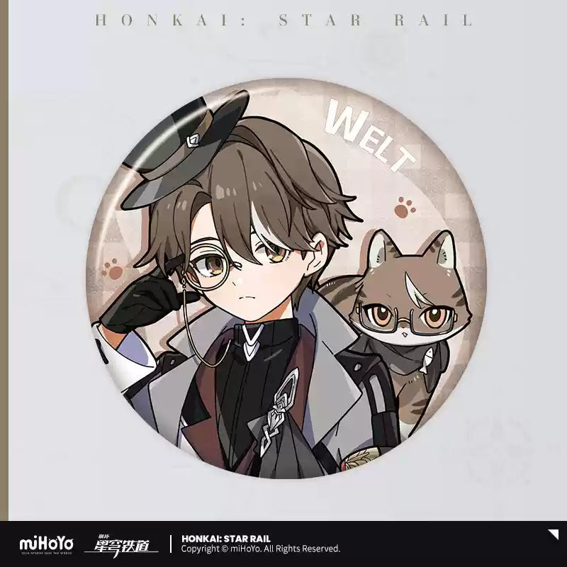 [OFFICIAL] Honkai Star Rail Little Kitten Series Badge - Teyvat Tavern - Genshin Impact & Honkai Star Rail & 3Z Merch