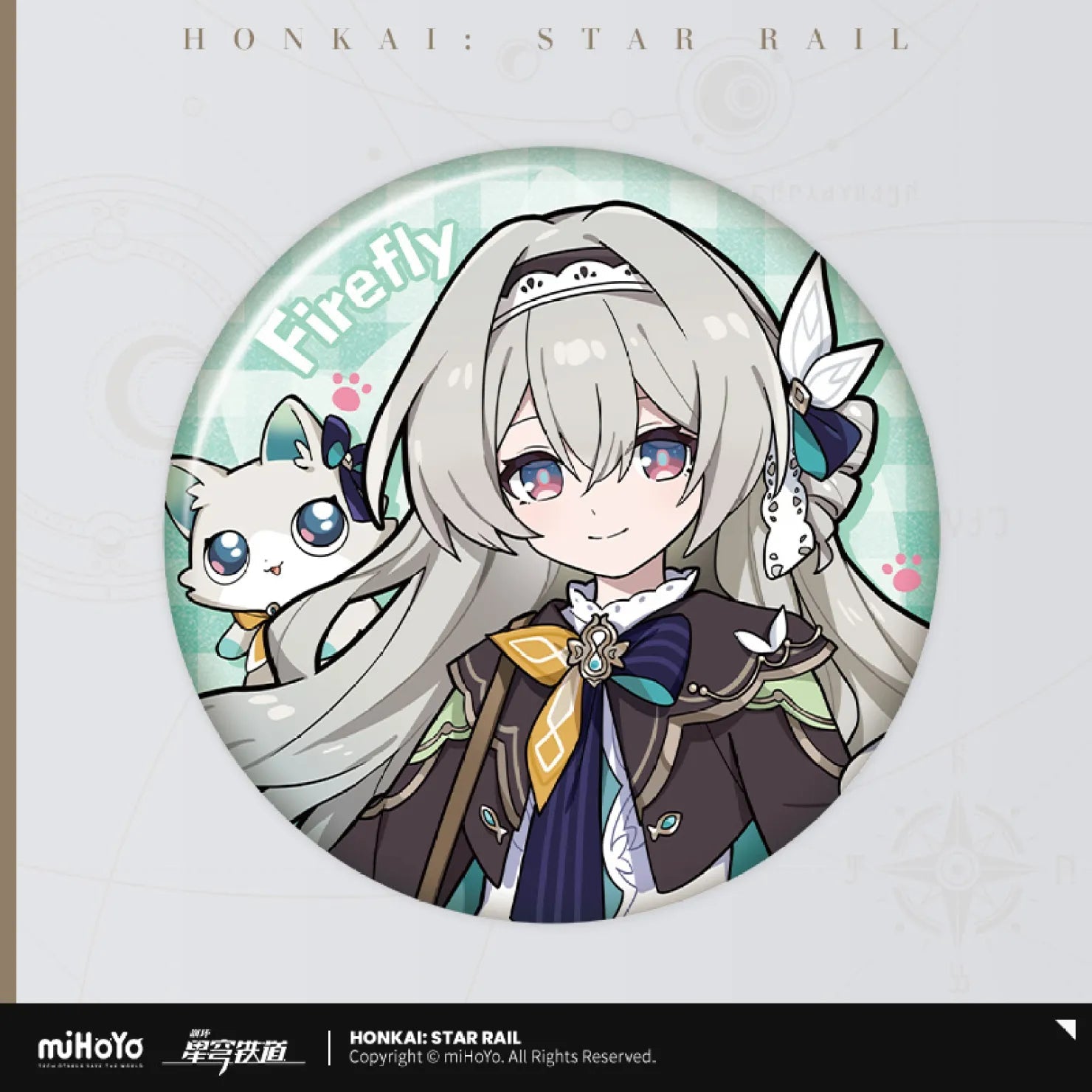 [OFFICIAL] Honkai Star Rail Little Kitten Series Badge - Teyvat Tavern - Genshin Impact & Honkai Star Rail & 3Z Merch