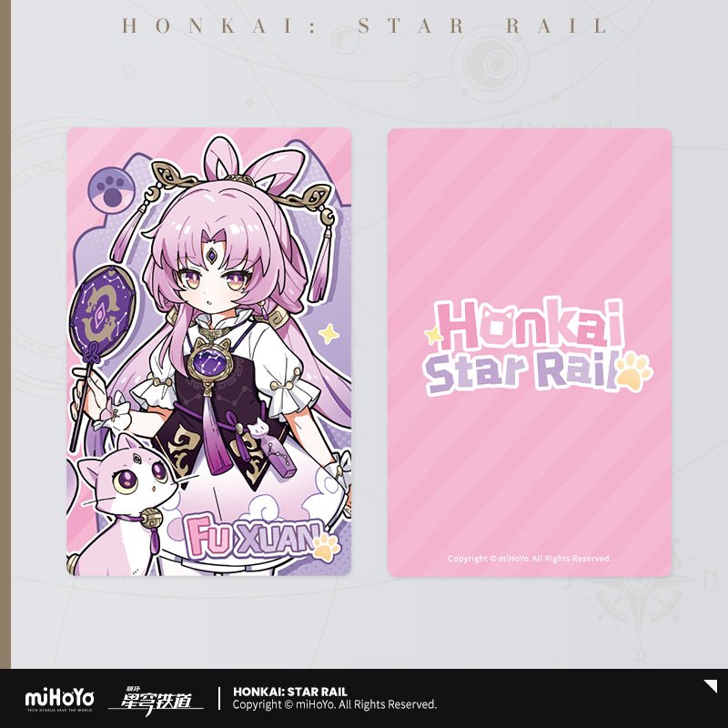 [OFFICIAL] Honkai Star Rail Little Kitten Series Collectable Laser Ticket - Teyvat Tavern - Genshin Impact & Honkai Star Rail & 3Z Merch