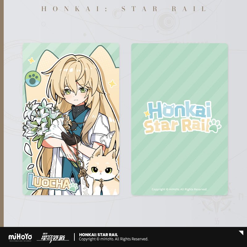 [OFFICIAL] Honkai Star Rail Little Kitten Series Collectable Laser Ticket - Teyvat Tavern - Genshin Impact & Honkai Star Rail & 3Z Merch