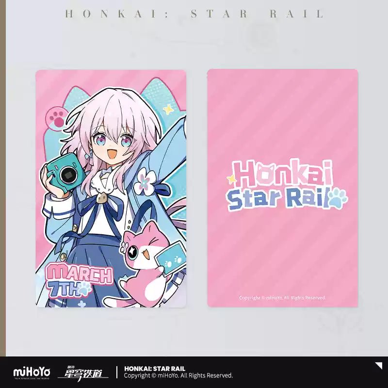 [OFFICIAL] Honkai Star Rail Little Kitten Series Collectable Laser Ticket - Teyvat Tavern - Genshin Impact & Honkai Star Rail & 3Z Merch