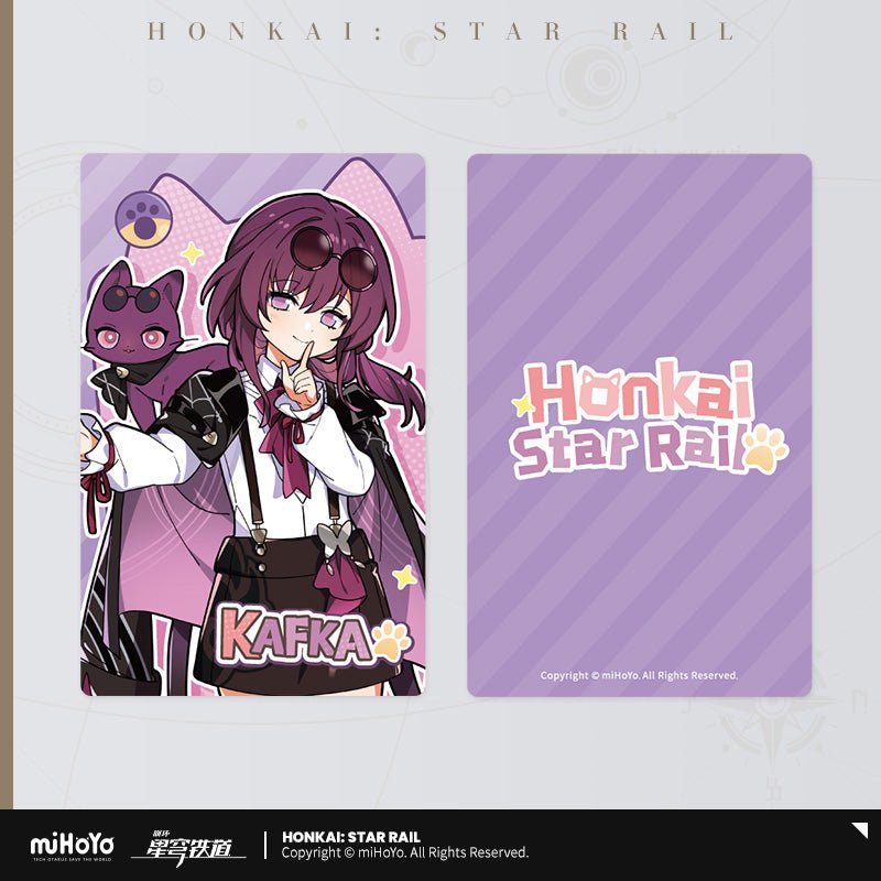[OFFICIAL] Honkai Star Rail Little Kitten Series Collectable Laser Ticket - Teyvat Tavern - Genshin Impact & Honkai Star Rail & 3Z Merch