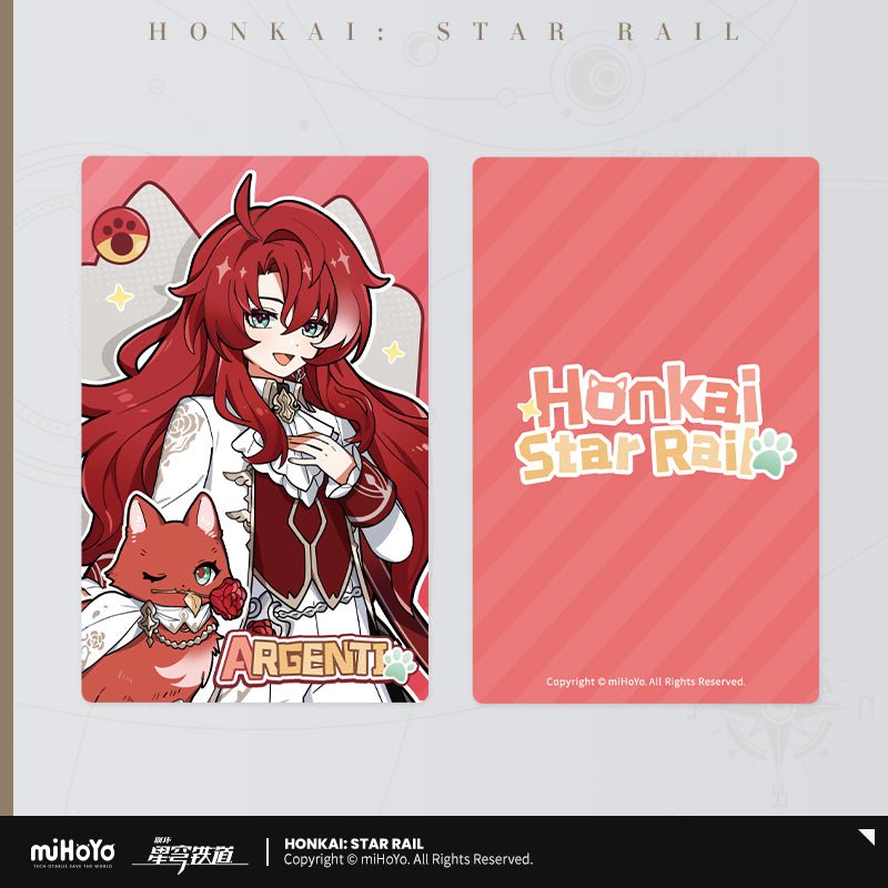 [OFFICIAL] Honkai Star Rail Little Kitten Series Collectable Laser Ticket - Teyvat Tavern - Genshin Impact & Honkai Star Rail & 3Z Merch
