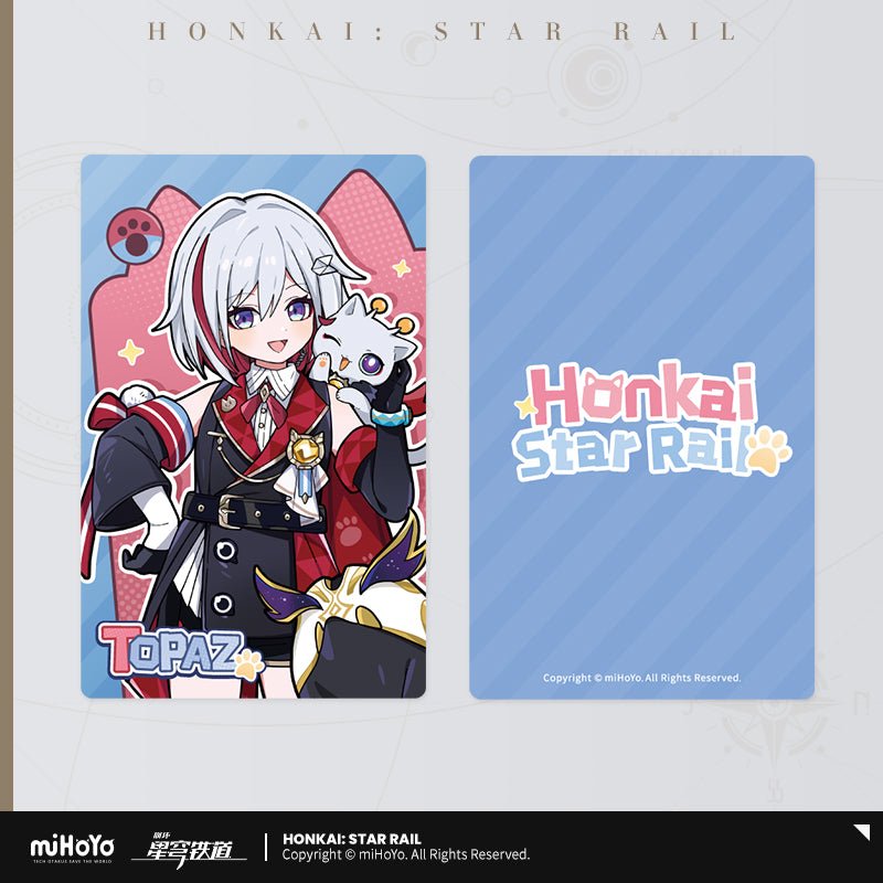 [OFFICIAL] Honkai Star Rail Little Kitten Series Collectable Laser Ticket - Teyvat Tavern - Genshin Impact & Honkai Star Rail & 3Z Merch