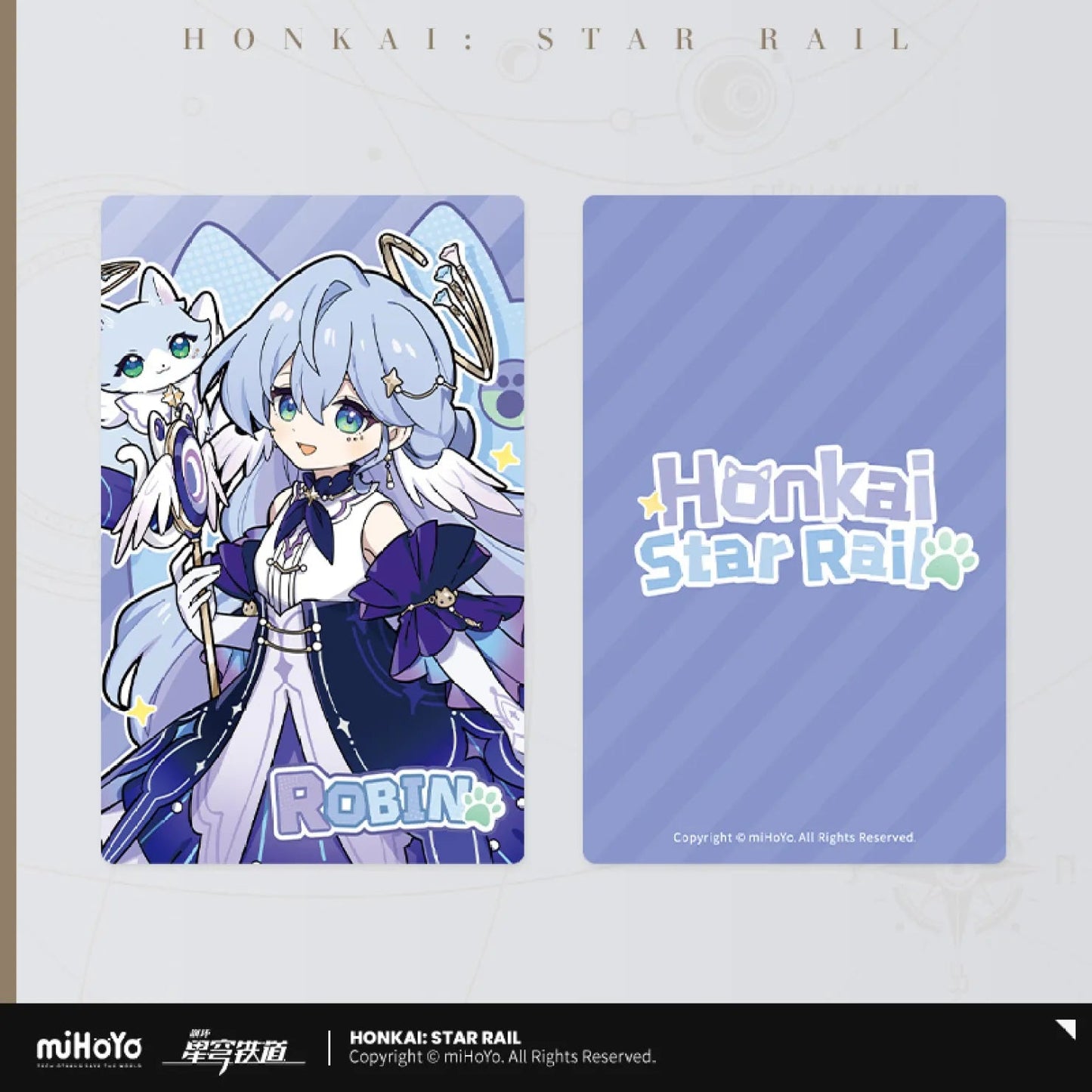 [OFFICIAL] Honkai Star Rail Little Kitten Series Collectable Laser Ticket - Teyvat Tavern - Genshin Impact & Honkai Star Rail & 3Z Merch