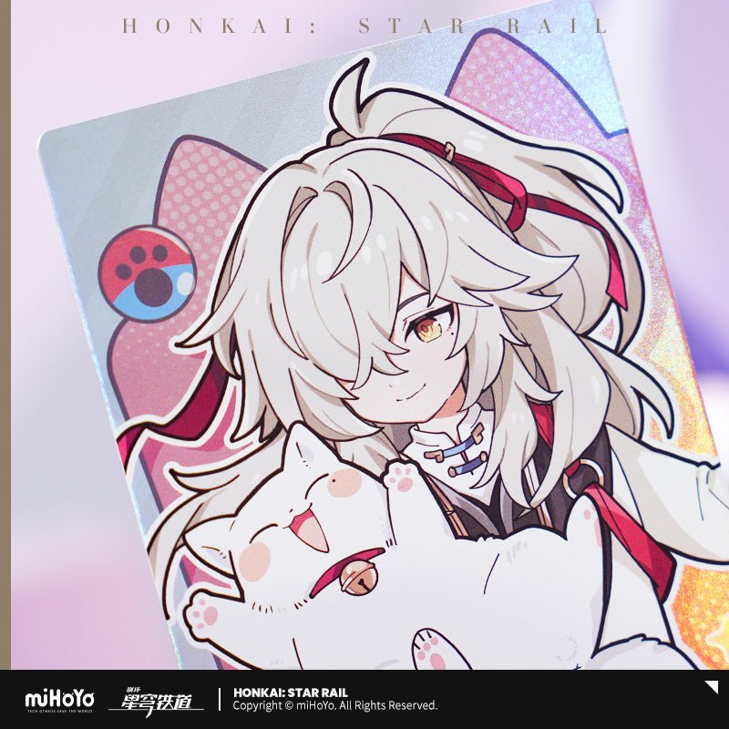 [OFFICIAL] Honkai Star Rail Little Kitten Series Collectable Laser Ticket - Teyvat Tavern - Genshin Impact & Honkai Star Rail & 3Z Merch