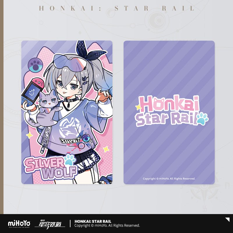 [OFFICIAL] Honkai Star Rail Little Kitten Series Collectable Laser Ticket - Teyvat Tavern - Genshin Impact & Honkai Star Rail & 3Z Merch