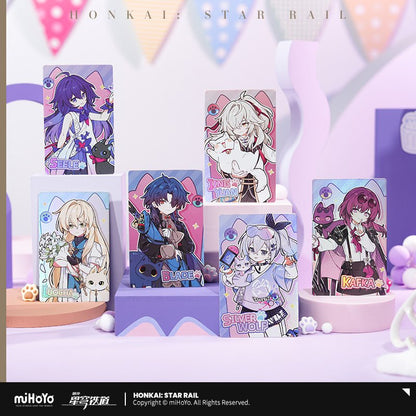 [OFFICIAL] Honkai Star Rail Little Kitten Series Collectable Laser Ticket - Teyvat Tavern - Genshin Impact & Honkai Star Rail & 3Z Merch