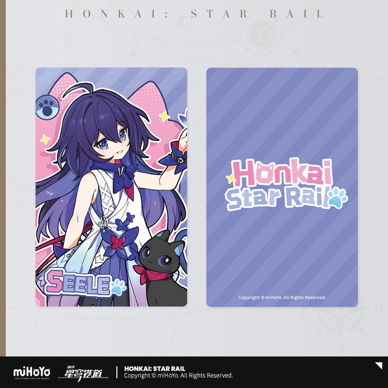 [OFFICIAL] Honkai Star Rail Little Kitten Series Collectable Laser Ticket - Teyvat Tavern - Genshin Impact & Honkai Star Rail & 3Z Merch