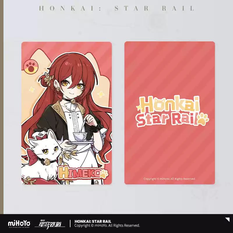 [OFFICIAL] Honkai Star Rail Little Kitten Series Collectable Laser Ticket - Teyvat Tavern - Genshin Impact & Honkai Star Rail & 3Z Merch