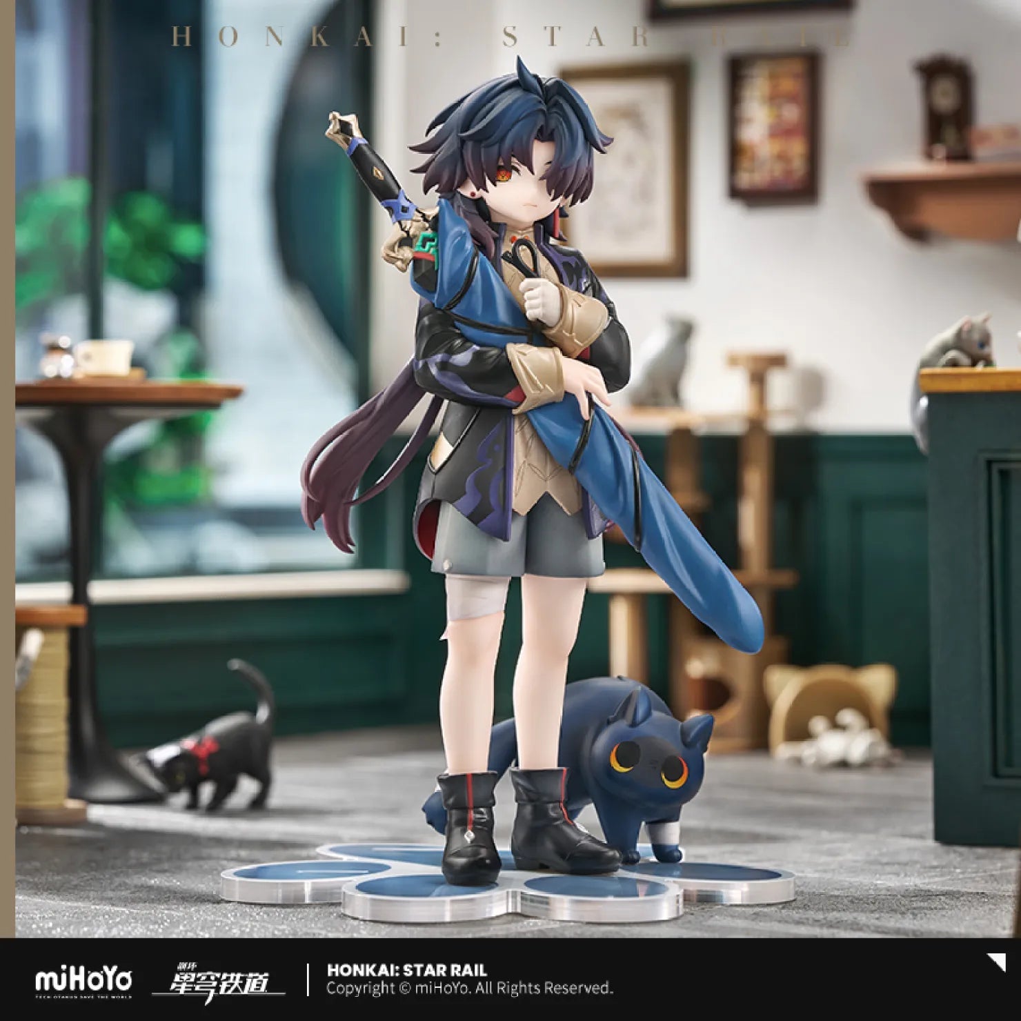 [OFFICIAL] Honkai Star Rail Little Kitten Series Scale Figure - Blade - Teyvat Tavern - Genshin Impact & Honkai Star Rail & 3Z Merch
