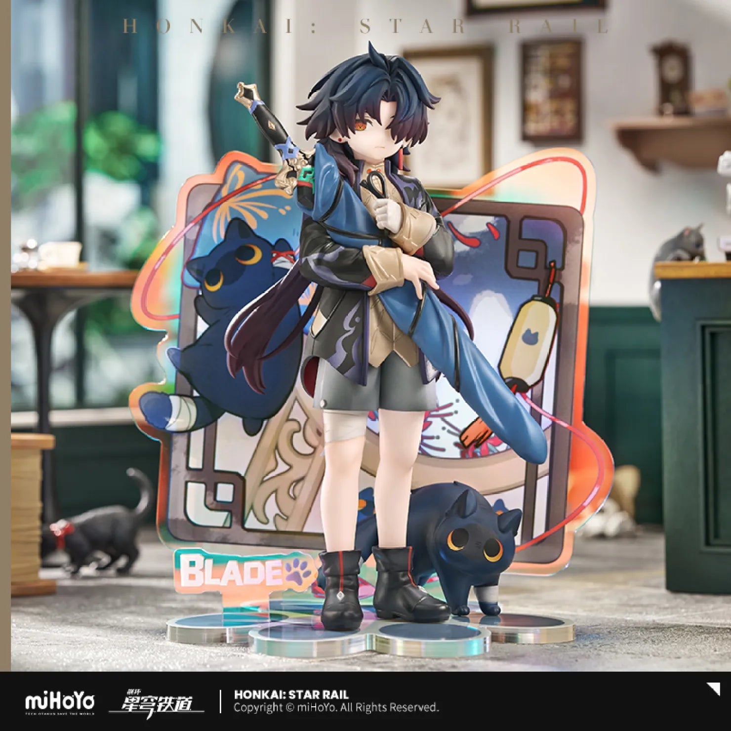 [OFFICIAL] Honkai Star Rail Little Kitten Series Scale Figure - Blade - Teyvat Tavern - Genshin Impact & Honkai Star Rail & 3Z Merch