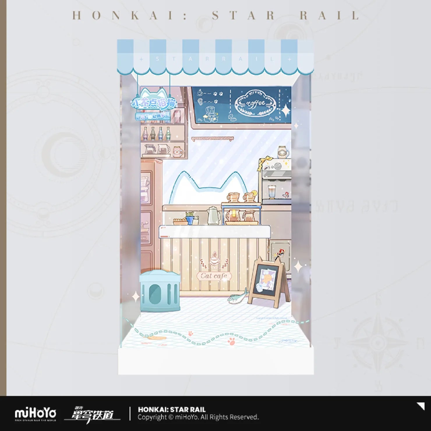 [OFFICIAL] Honkai Star Rail Little Kitten Series Scale Figure Display Case - Teyvat Tavern - Genshin Impact & Honkai Star Rail & 3Z Merch