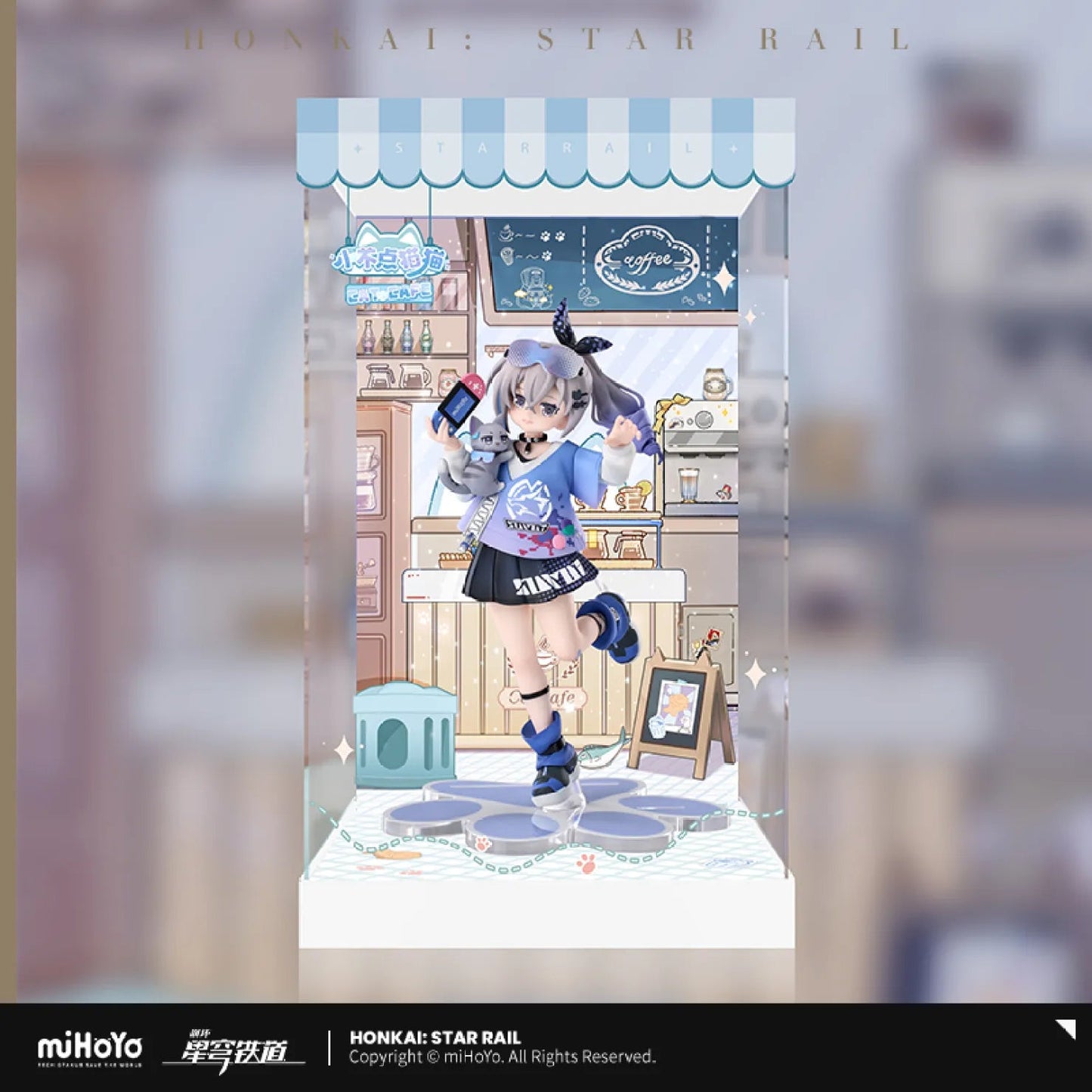 [OFFICIAL] Honkai Star Rail Little Kitten Series Scale Figure Display Case - Teyvat Tavern - Genshin Impact & Honkai Star Rail & 3Z Merch