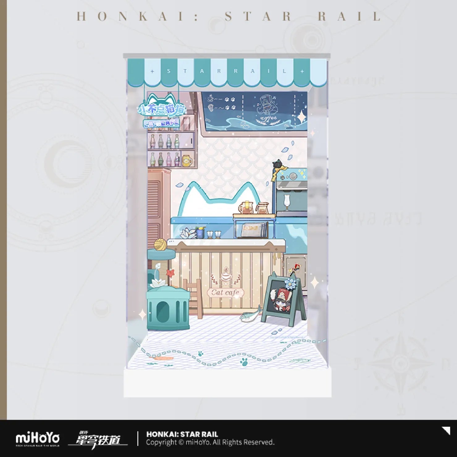 [OFFICIAL] Honkai Star Rail Little Kitten Series Scale Figure Display Case - Teyvat Tavern - Genshin Impact & Honkai Star Rail & 3Z Merch