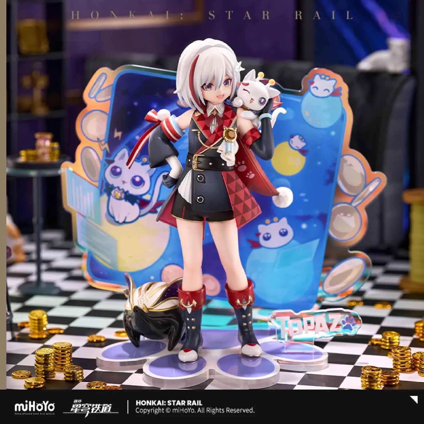 [OFFICIAL] Honkai Star Rail Little Kitten Series Scale Figure - Topaz and Numby - Teyvat Tavern - Genshin Impact & Honkai Star Rail & 3Z Merch