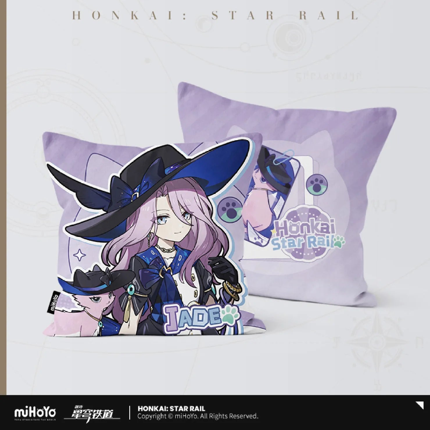 [OFFICIAL] Honkai Star Rail Little Kitten Series Throw Pillow - Teyvat Tavern - Genshin Impact & Honkai Star Rail & 3Z Merch