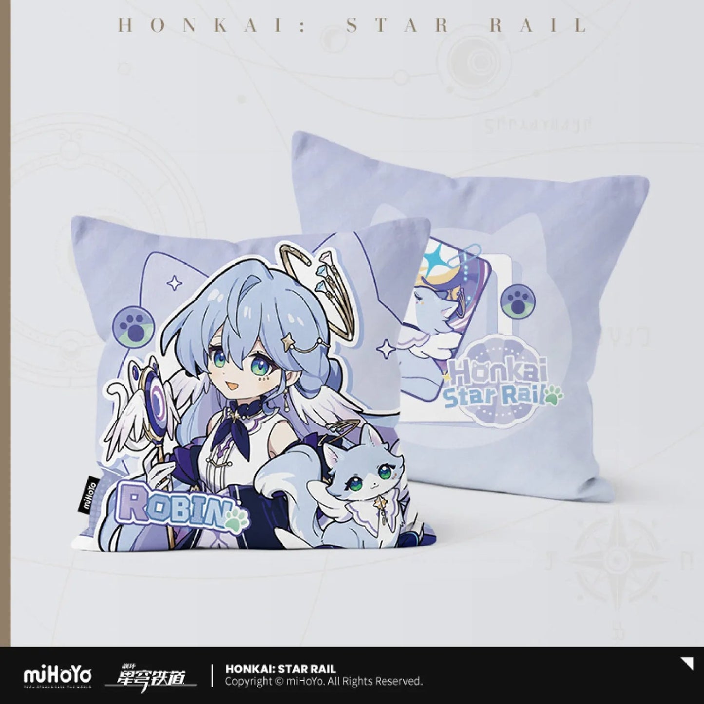 [OFFICIAL] Honkai Star Rail Little Kitten Series Throw Pillow - Teyvat Tavern - Genshin Impact & Honkai Star Rail & 3Z Merch