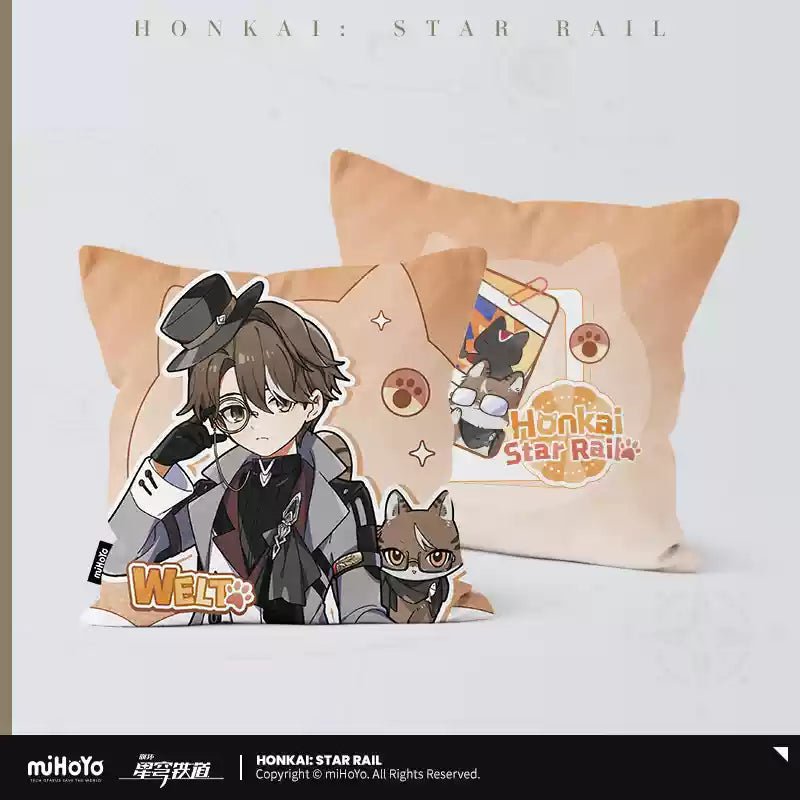 [OFFICIAL] Honkai Star Rail Little Kitten Series Throw Pillow - Teyvat Tavern - Genshin Impact & Honkai Star Rail & 3Z Merch