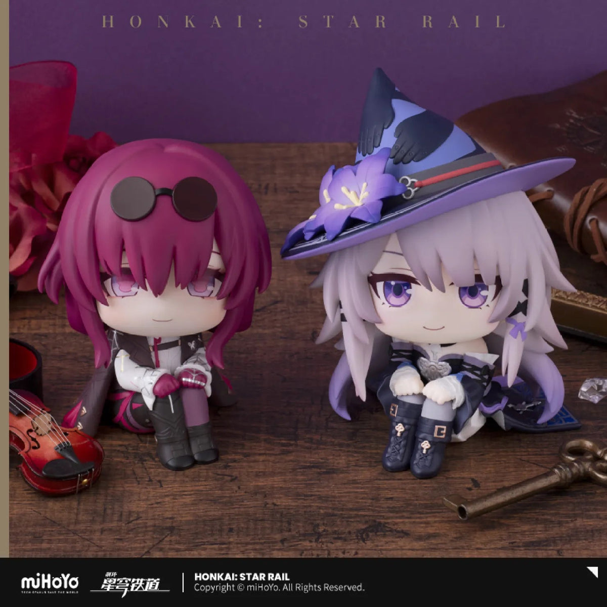 [OFFICIAL] Honkai Star Rail LOOKUP Series Chibi Action Figure - Kafka / The Herta - Teyvat Tavern - Genshin Impact & Honkai Star Rail & 3Z Merch